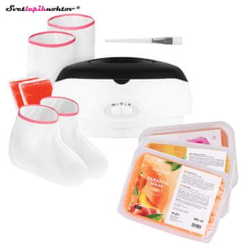 SVET LEPIH NOHTOV PARAFINSKA KOPEL + 3 VOSKI komplet