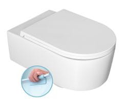 ISVEA SISTEMA A Stenska WC školjka Rimless 36x53,5cm Bela