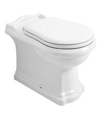 KERASAN Stoječa WC školjka KERASAN RETRO, 39x61cm, bela, spodnji/zadnji odtok