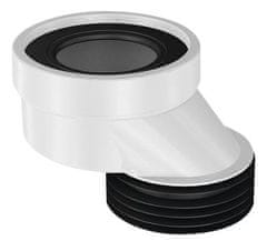 Bruckner Pritrdilna manšeta WC, ekscentrična, 60mm, trpežna plastika