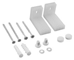 AQUALINE AQUALINE WC Sidrna Set, Bela