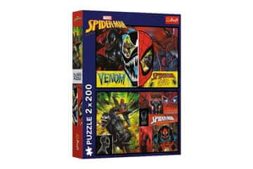 Trefl Sestavljanka 2v1 Spider-Man dan in noč 2x200 kosov 41x27,5cm