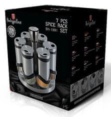 Berlingerhaus Korenovke BH-1991 in a stainless steel stand, set of 7 pieces