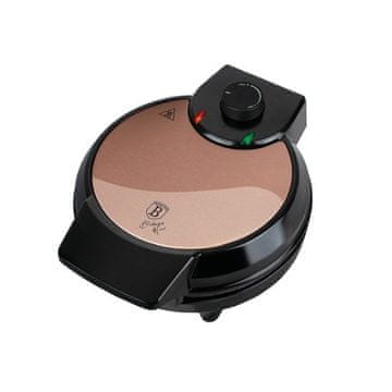 Berlingerhaus Aparat za vaflje BH-9450 Rose Gold Edition with flower-shaped mold