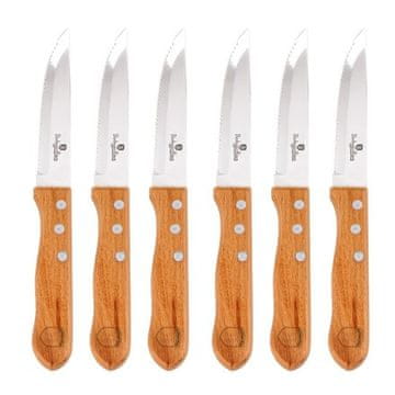 Berlingerhaus Nož za zrezke BH-2106 WILD JACK'S set of 6 pcs