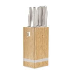 Berlingerhaus Komplet nožev BH-2973 with stand BAMBOO 6 pcs SaharaCollection