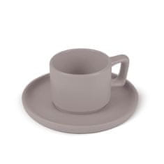 Berlingerhaus Komplet skodelic BH-10016 espresso cup with saucer 8 pcs 100 ml Taupe Collection