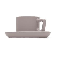 Berlingerhaus Komplet skodelic BH-10016 espresso cup with saucer 8 pcs 100 ml Taupe Collection