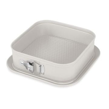 Berlingerhaus Model za torto BH-7891 square with titanium surface 28 x 28 cm Sahara Collection