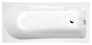 POLYSAN LISA Premium Hidromasažna Vana 150x70, Active Hydro-Air Sistem, Kroma