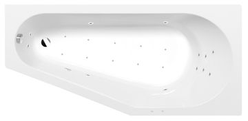 POLYSAN TIGRA R Hidromasažna Kad 150x75, Attraction Hydro-Air, Kromirana