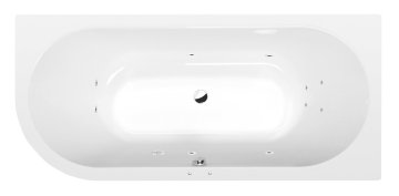 POLYSAN VIVA R Hidromasažna Kad 185x80 - Elegantno Sproščanje s Sistemom Active Hydro