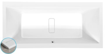 POLYSAN Marlene Slim vgradna kopalna kad 200x90 cm, akril, bela
