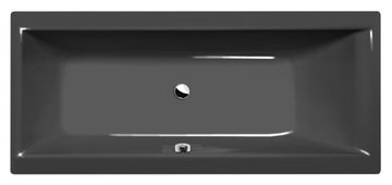 POLYSAN MITIA Pravokotna Vana 160x70cm, Siva, Liti Marmor