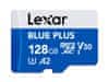 Lexar Blue Plus spominska kartica, micro SDXC, 128 GB (LMSBLPL128G-BNANG)