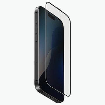 slomart Kaljeno steklo UNIQ Optix Vivid z aplikatorjem za iPhone 16 Pro