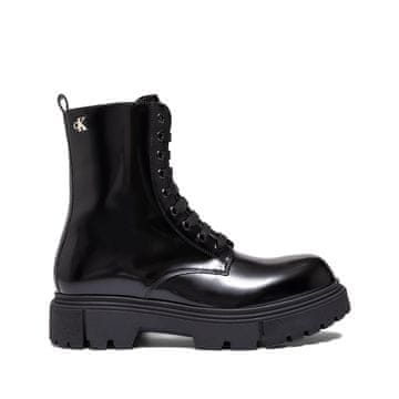 Calvin Klein Vojaški škornji črna V4A583133