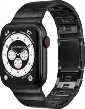 slomart Pašček LAUT LINK 2.0 za Apple Watch 42/44/45/49 mm - črn