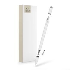 slomart Pasivni pisalo Tech-Protect USP200 3-TIP Stylus - belo