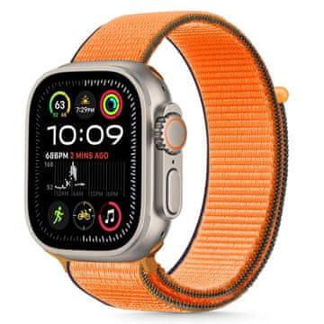 slomart Pašček Tech-Protect Nylon za Apple Watch 40 / 41 / 42 mm oranžen