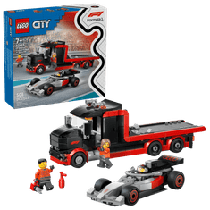 LEGO City 60493 Razstavni tovornjak F1® z dirkalnikom Audi F1®