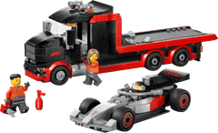 LEGO City 60493 Razstavni tovornjak F1® z dirkalnikom Audi F1®