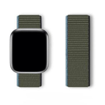 slomart Pašček Sport Loop za Apple Watch 38 / 40 / 41 mm - zelen