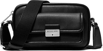 Michael Kors Ženska usnjena torba čez telo 35R5S2BC0L BLACK