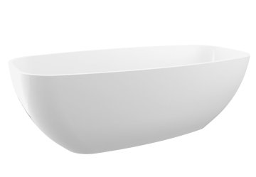 POLYSAN IPANEMA Prostostoječa Kad iz Litega Mramora 168x72x49cm, Bela