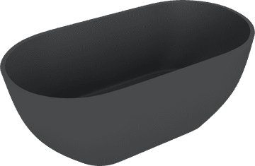 POLYSAN Samostoječa Kad REDUTA 171x81 cm - Antracit Mat Iz Litega Marmorja