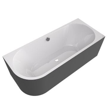 POLYSAN VIVA R MONOLITH Premium Kad 170x75x60 cm, Bela/Carina