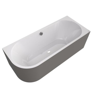 POLYSAN VIVA R MONOLITH Asimetrična Vana 180x75 cm s Hidromasažnim Sistemom INFINITY