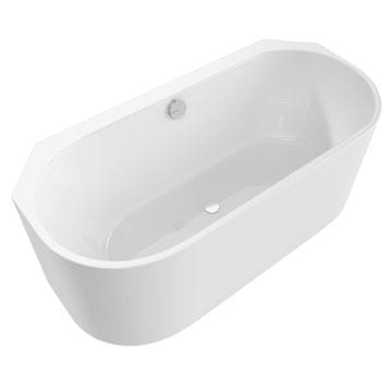 POLYSAN ASTRA AL MONOLITH Kotna Kad 160x75x60 cm, Bela Eleganca za Sanjsko Kopalnico