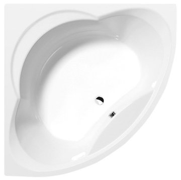 POLYSAN Vgradna akrilna kotna kopalna kad ALEXANDRA 140x140 cm, bela