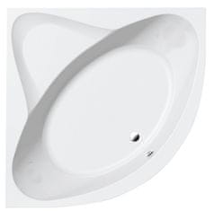 AQUALINE AQUALINE Pravokotna Kopalna Kad JIZERA 150x150 cm, Bela