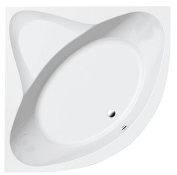 AQUALINE AQUALINE Pravokotna Kopalna Kad JIZERA 150x150 cm, Bela