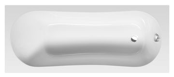 AQUALINE AQUALINE Pravokotno ogledalo z belim plastičnim okvirjem 40x30cm