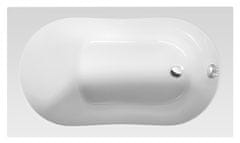 AQUALINE Kopalna kad JIZERA 120x70x39 cm, bela