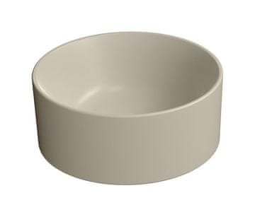 Gsi KUBE X keramično umivalno korito Creta, 32 cm, mat oblika za sodobne kopalnice