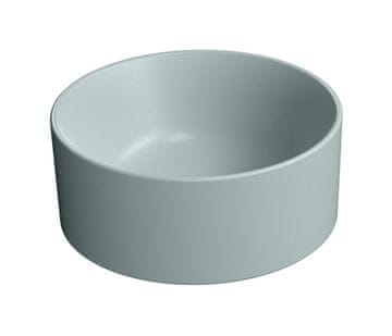 Gsi KUBE X Mat Keramično Umivalnik 32cm, Ghiaccio Barva, Eleganten Dizajn za Vašo Kopalnico