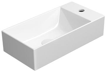 Gsi KUBE X Keramično Umývátko ExtraGlaze 50x25cm – Eleganca in Higiena