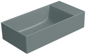 Gsi KUBE X Keramično Umivalo 50x25cm, Brez Baterij, Agave Zelena