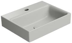 Gsi Elegantno Keramično Umivalo NUBES 40x32cm, Cenere Mat