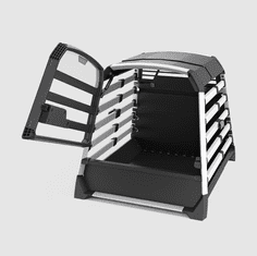 Thule Allax S kletka za pse z visokim robom, do 30 kg, črna