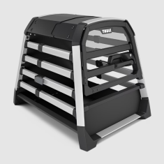 Thule Allax S kletka za pse z visokim robom, do 30 kg, črna