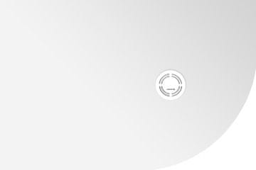 POLYSAN FLEXIA Levi Kotni Tuš Kad iz Litega Marmorja 120x80cm z Nastavljivo Dimenzijo