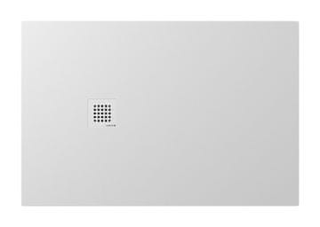 POLYSAN Spršna Vanička TRENECA 120x80cm, Beli Mat, Prilagodljiva, Protizdrsna, 33.71kg