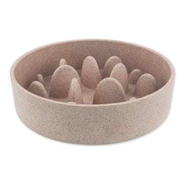 Dog Fantasy Anti-Gnawing Bowl EcoStyle beige 17cm, 750ml