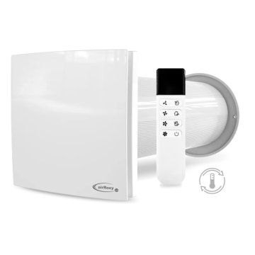 AKVAVENT aRheat 100, Preprosta rekuperacija fi 100 za kopalnice do 90 % učinkovitosti