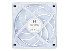 Lian Li Uni Fan CL Wireless ventilator za ohišje , PWM 120, ARGB, bel (12CL1W1W)
